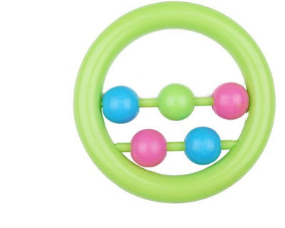 

Little Innocent Round Rattle Rattle(Green)