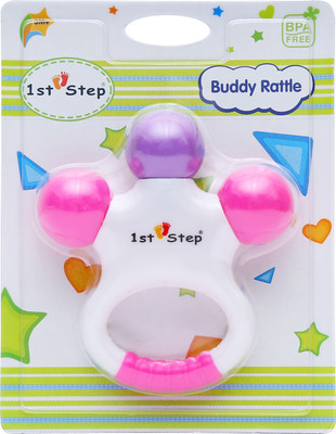 

1st Step Buddy Rattle Rattle(Multicolor)