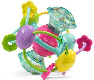 

Infantino Discovery Gem Activity Ball Rattle(Multicolor)