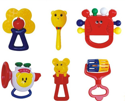 

Toynest 6 pcs Rattle(Multicolor)