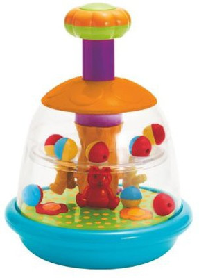 

Manhattan Toy Push and Spin Carousel Rattle(Multicolor)