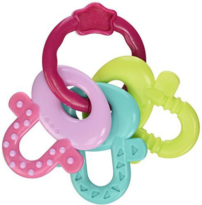 

Bright Starts License to Drool Teether, Pretty in Pink Rattle(Multicolor)
