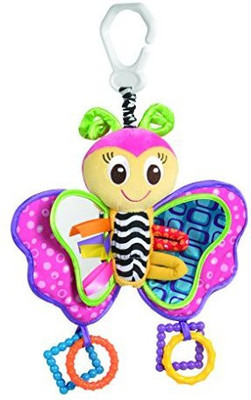 

Playgro Activity Friend Blossom Butterfly Baby Toy Rattle(Multicolor)