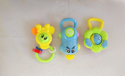 

Shopat7 Baby Rattle For Kids Set of 3 Peices Rattle(Multicolor)