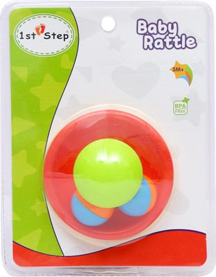 

1st Step Mushroom Tumbler Rattle(Multicolor)