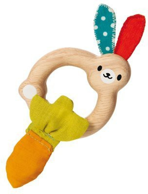 

Plan Toys Bunny Rattle Rattle(Multicolor)