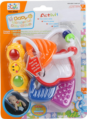 

Toysocean Solid Make Rattle(Multicolor)