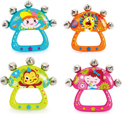 

Mamaboo Huile Hand-Bell Rattle(Multicolor)