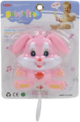 

Turban Toys Musical Cradle Bell Rabbit Toy Rattle(Multicolor)
