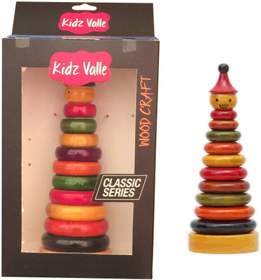 

Kidz Valle Multi Color Ring Stacker Rattle(Multicolor)