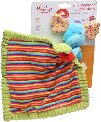 

Hamleys Elephant Cuddle Cloth Rattle(Multicolor)
