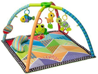 

Infantino Pond Pals Twist and Fold Activity Gym and Play Mat Rattle(Multicolor)