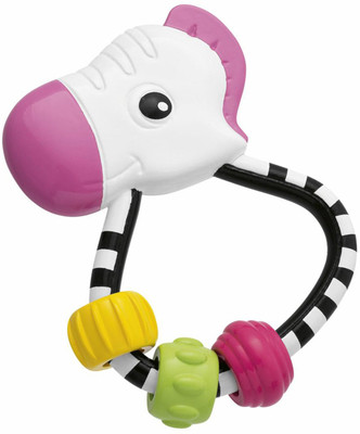 

Chicco Easy Grasp Zebra Rattle Rattle(Multicolor)