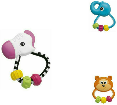 

Chicco baby easy grasp Rattle(Multicolor)