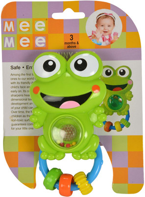 

Meemee Funny Frog Rattle Rattle(Multicolor)