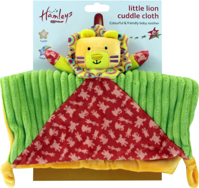 

Hamleys Lion Finger Cuddle Cloth Rattle(Multicolor)