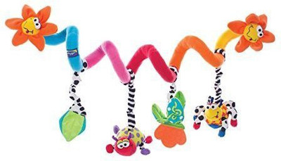 

Playgro Amazing Garden Twirly Whirly Baby Toy Rattle(Multicolor)