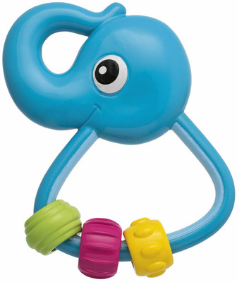 

Chicco Easy Grasp Elephant Rattle Rattle(Multicolor)