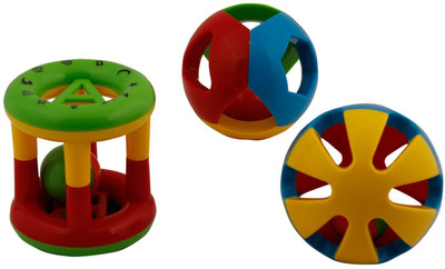

Tinee rattle set for babies Rattle(Multicolor)