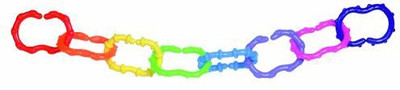 

Nuby Click Links, 8 Pack Rattle(Multicolor)