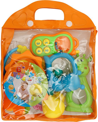 

BornBabyKids baby Toy set Rattle(Multicolor)