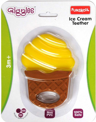 

Funskool Ice Cream Teether Rattle(Multicolor)
