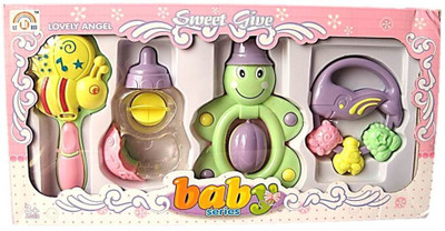 

Muccasacra Angel baby Series Rattle(Pink)