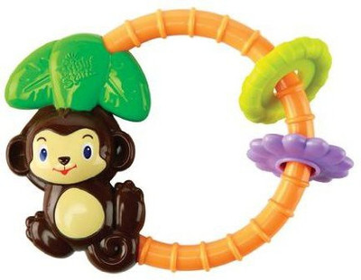 

Bright Starts Silly Sounds Safari Rattle Rattle(Multicolor)