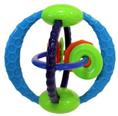 

Oball Twist O Round Toy Rattle(Multicolor)