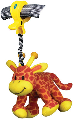 

Playgro Noah's Ark Wiggling Friend Giraffe Rattle(Multicolor)