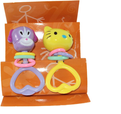 

Popular Rattle Set 2Pcs Rattle(Multicolor)