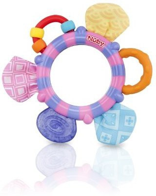 

Nuby Look At Me Mirror Toy Rattle(Multicolor)