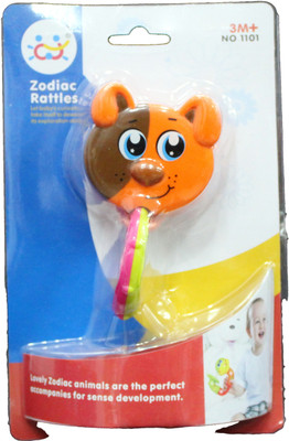

Mamaboo Huile Zodiac Dog Rattle(Multicolor)
