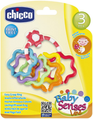 

Chicco EASY GRASP RING Rattle(Multicolor)