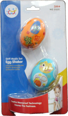 

Mamaboo Huile Orff Music Egg Shaker Rattle(Multicolor)
