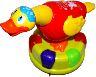 

Adraxx Happy Head Wagging Duck Rattle(Multicolor)