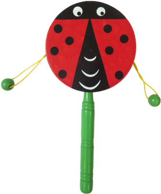 

DCS Dug- Dugi Rattle Wooden Toy For New Born Babies Rattle(Multicolor)