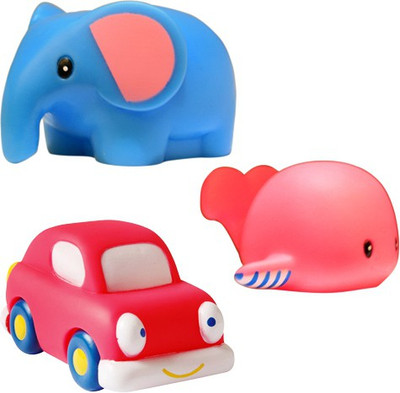

Tollyjoy Squeeze Toys Combo Set Rattle(Multicolor)