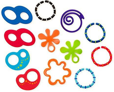 

Oball Linky Loops Toy Rattle(Multicolor)