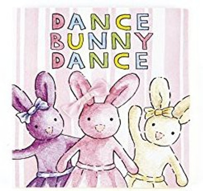 

Jellycat Board Books, Dance Bunny Dance Rattle(Multicolor)