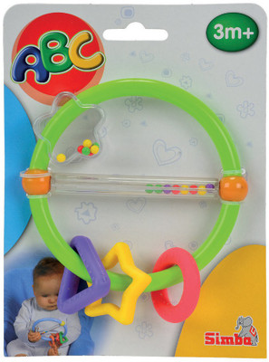 

Simba Baby - Clown Rattle W/Teether Rattle(Green)