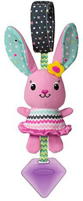 

Infantino Sparkle Lil' Gem Chime Pal Rattle(Multicolor)