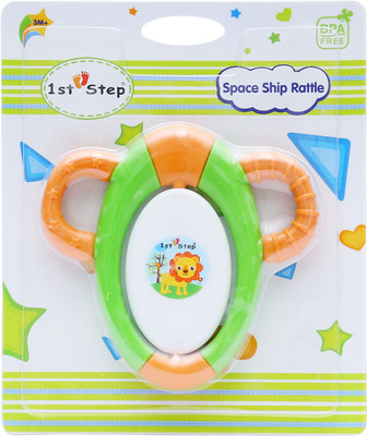 

1st Step Space Ship Rattle Rattle(Multicolor)