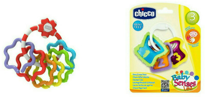 

Chicco Baby sense line Rattle(Multicolor)