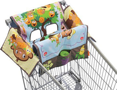 

Infantino 204107A Baby Shopping Cart Cover(Mullti Color)