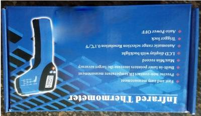 BalRama IR Infrared Gun Type RANGE -50° to 550°C Handheld Non-Con...