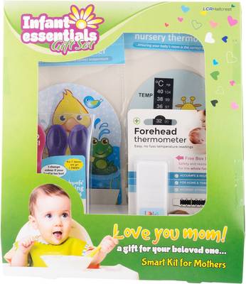 JAYEM Infant Essential Gift Set Bath Thermometer