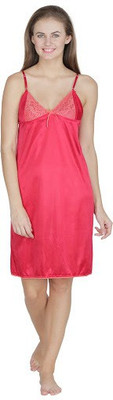 

Klamotten Solid Babydoll, Red