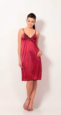 

Klamotten Solid Babydoll, Maroon