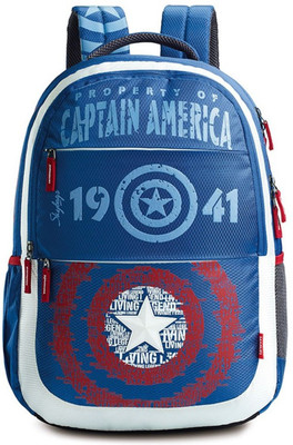 

Skybags SB MARVEL PLUS 01 35 L Backpack(Multicolor), Blue